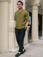 Kemeja Urban - Olive Green