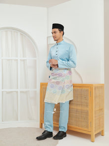 Baju Melayu Cekak Musang - Baby Blue