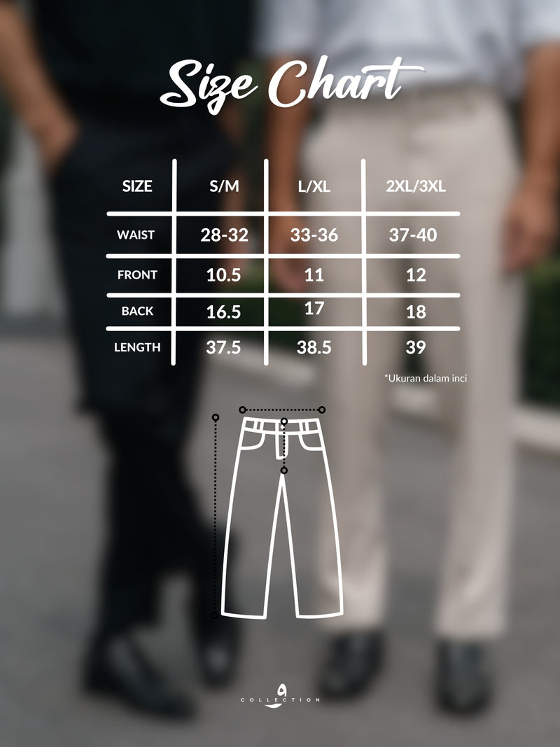 Slack Tapered Fit - White