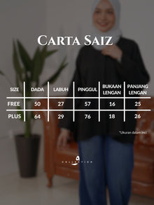 Blouse Maryam - Teal Blue