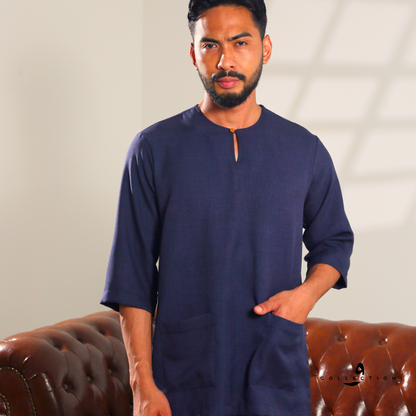 Kurta Musa - Navy Blue