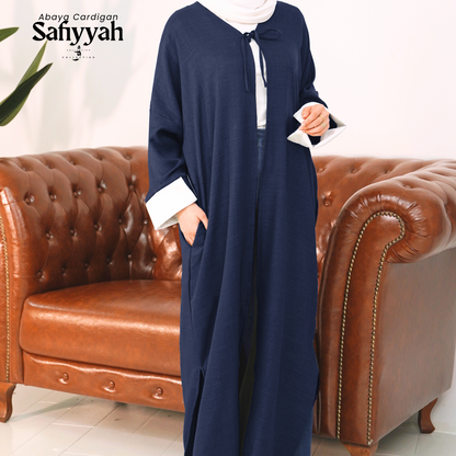 Abaya Safiyyah - Navy Blue