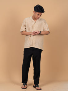 Kemeja Urban Linen - Nude