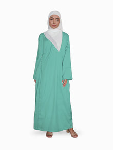 Jubah Ayra - Green Mint
