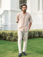 Kemeja Urban Stripe - Yellow