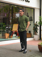 Kemeja Casual - Leaf Green
