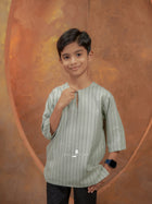 Kurta Ishak Linen - Sage Green