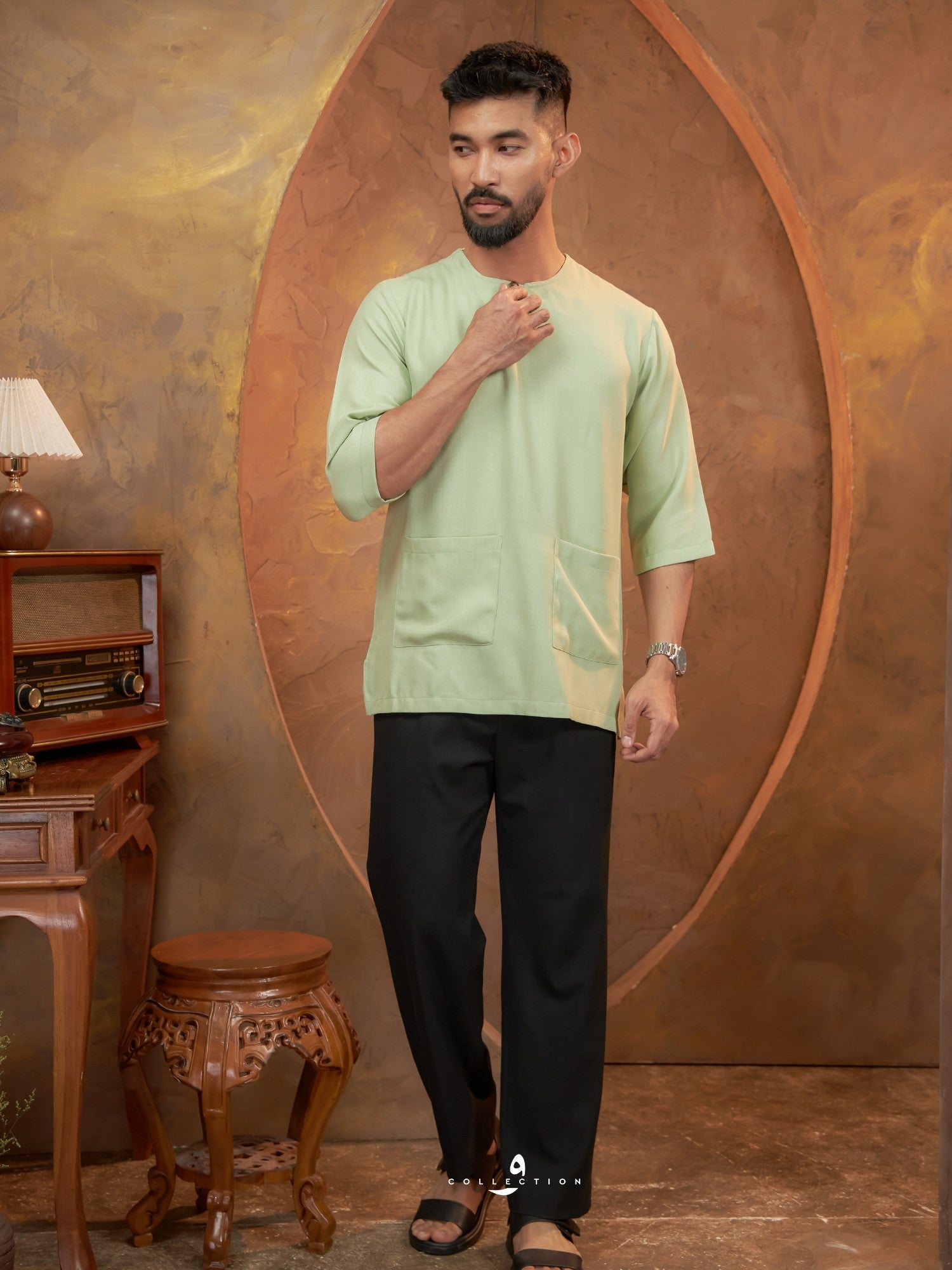 Kurta Musa - Sage Green