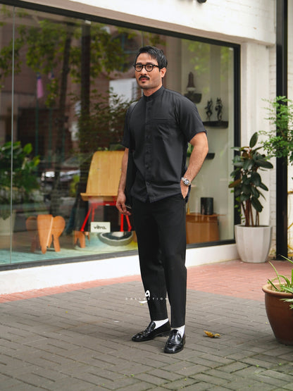 Kemeja Casual - Black
