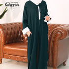 Abaya Safiyyah - Teal Green