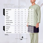 Baju Melayu Teluk Belanga - Brick Orange