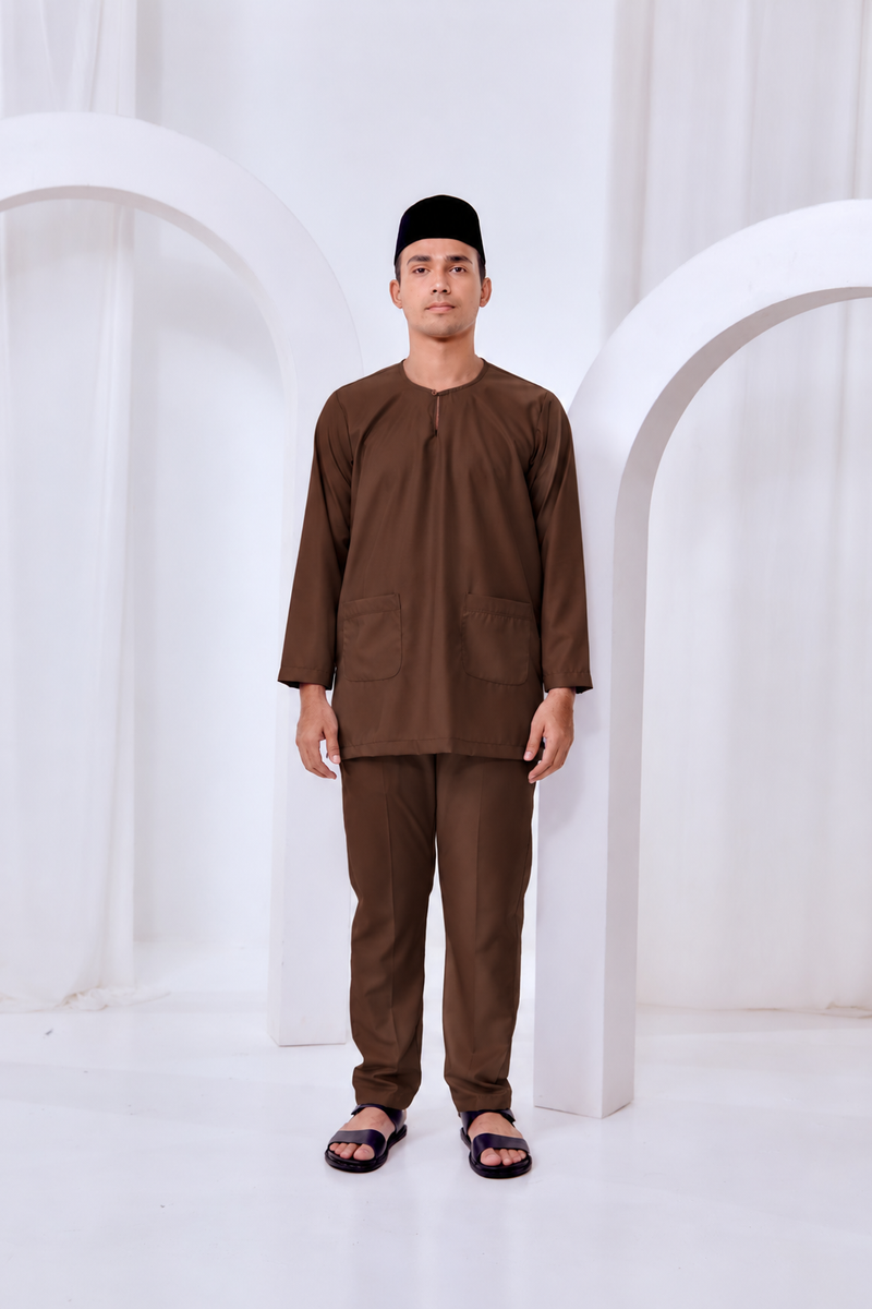 Baju Melayu Teluk Belanga - Rich Brown