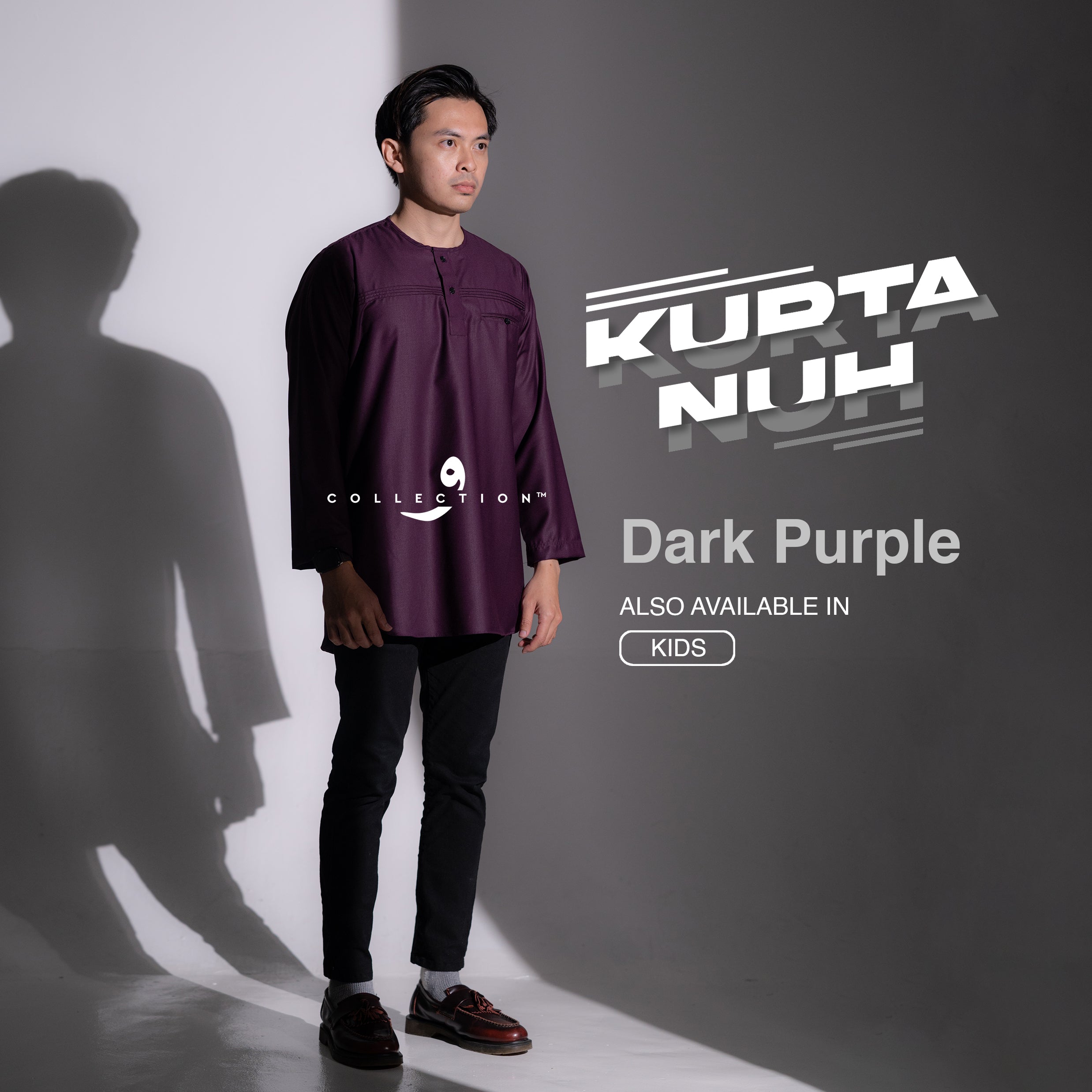 Kurta Nuh - Dark Purple