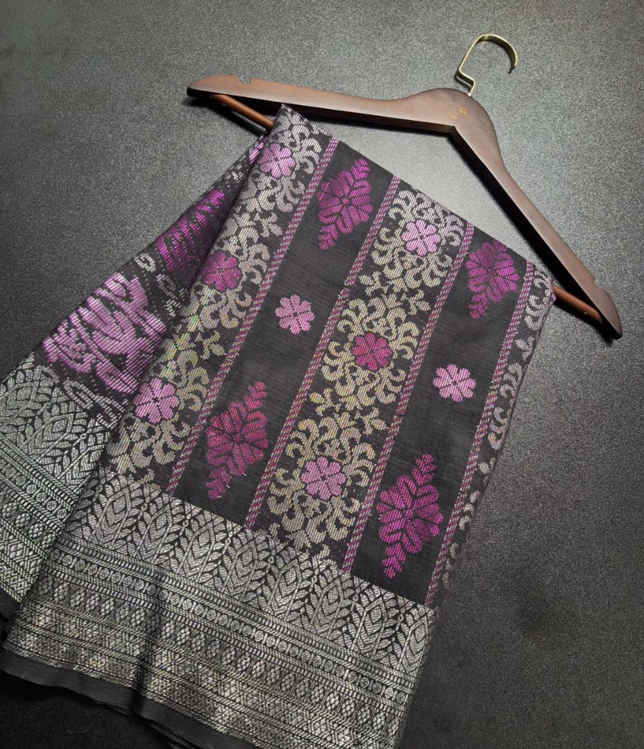 Samping Songket Premium - Burgundy