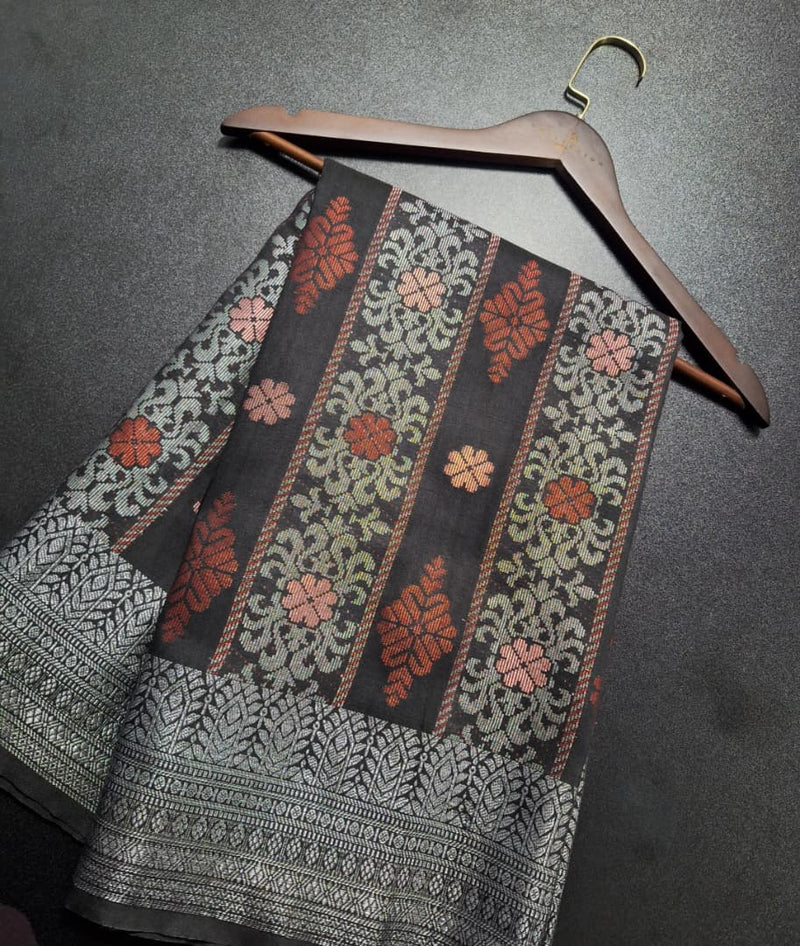 Samping Songket Premium - Maroon