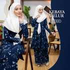 Kebaya Melur - Dark Blue