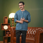 Kurta Yusuf - Teal Blue