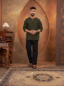 Kurta Shuib - Leaf Green