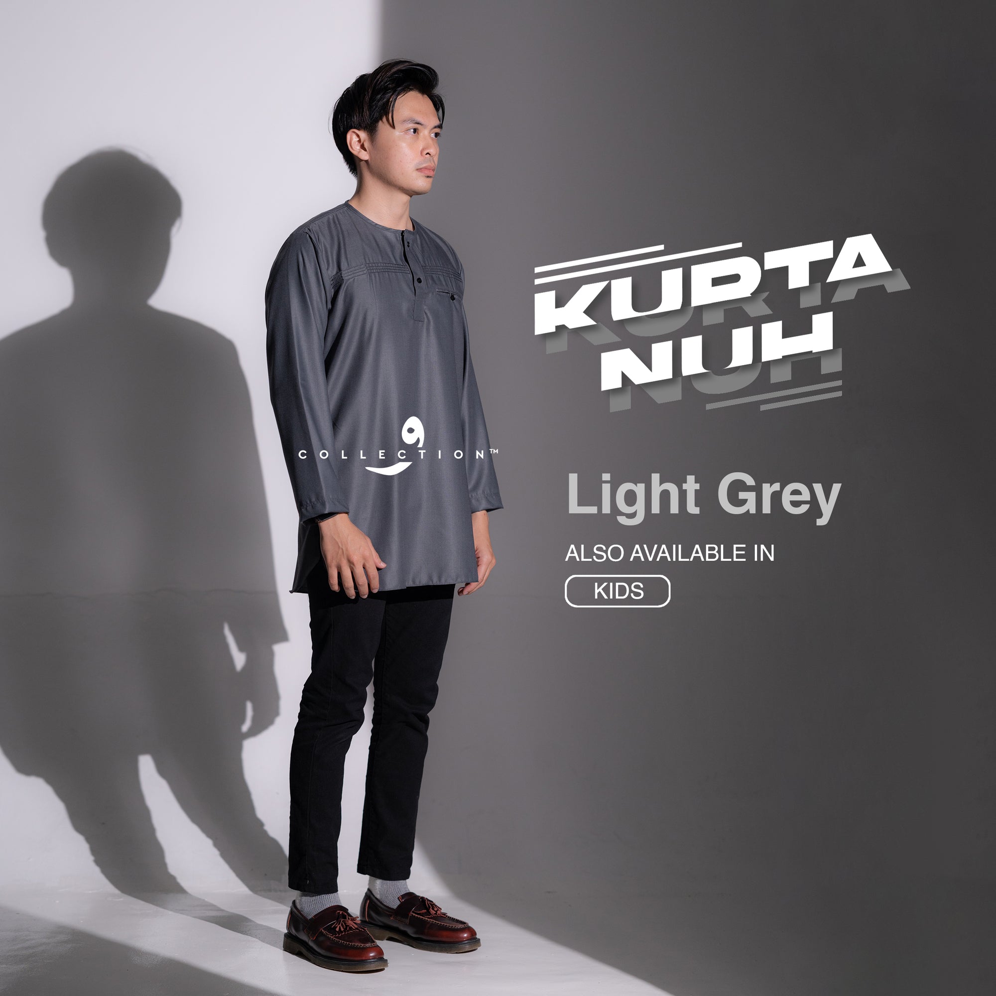 Kurta Nuh - Light Grey
