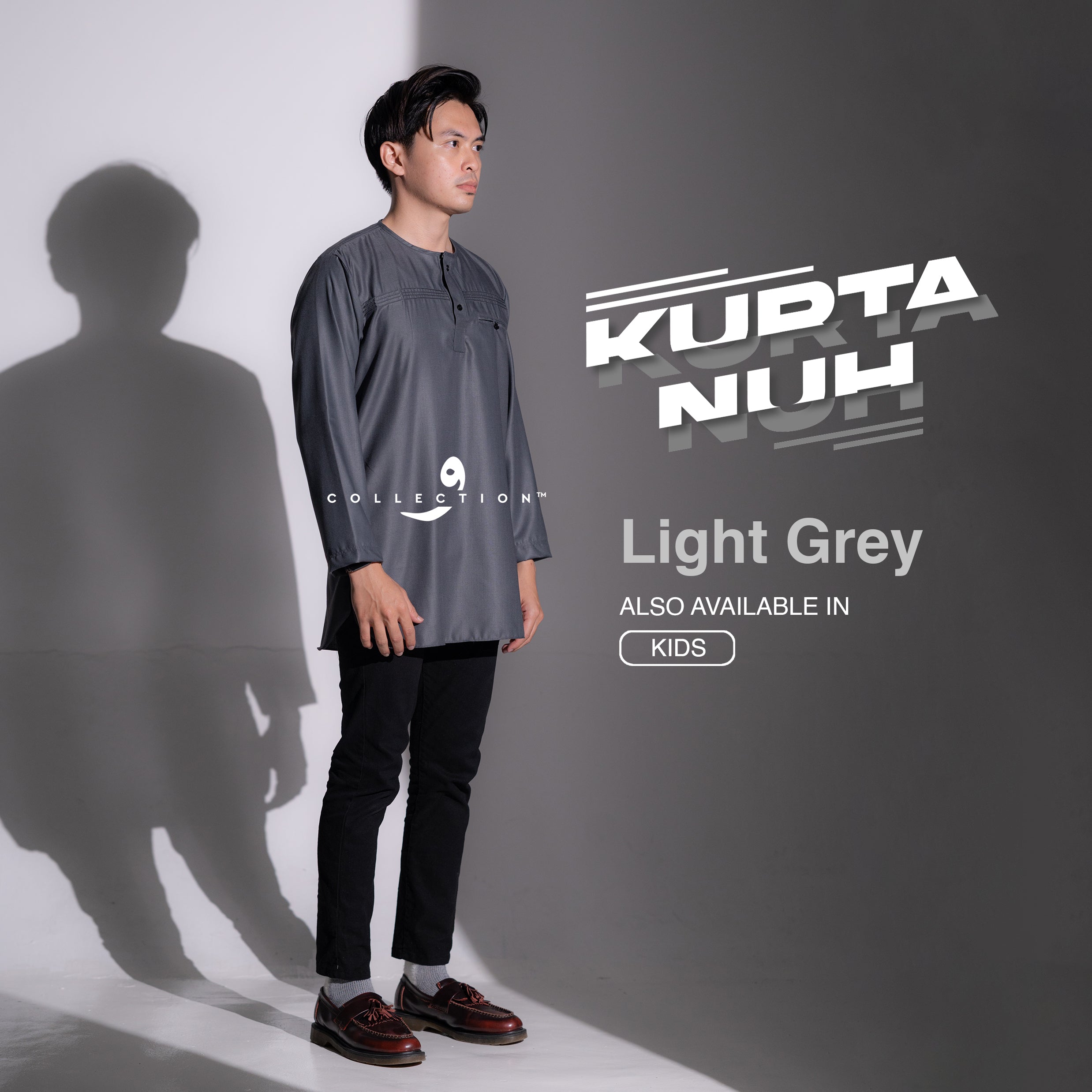 Kurta Nuh - Light Grey