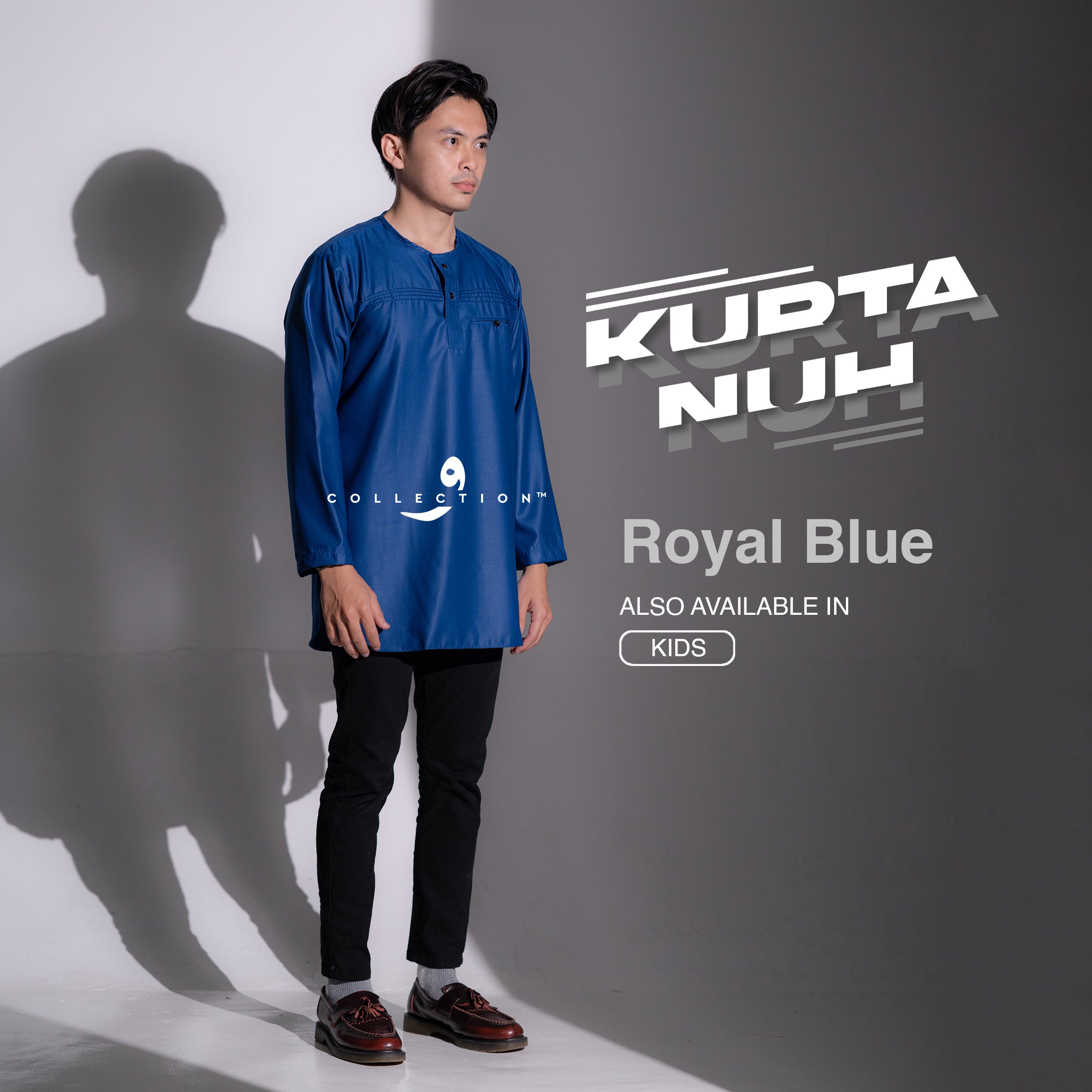 Kurta Nuh - Royal Blue