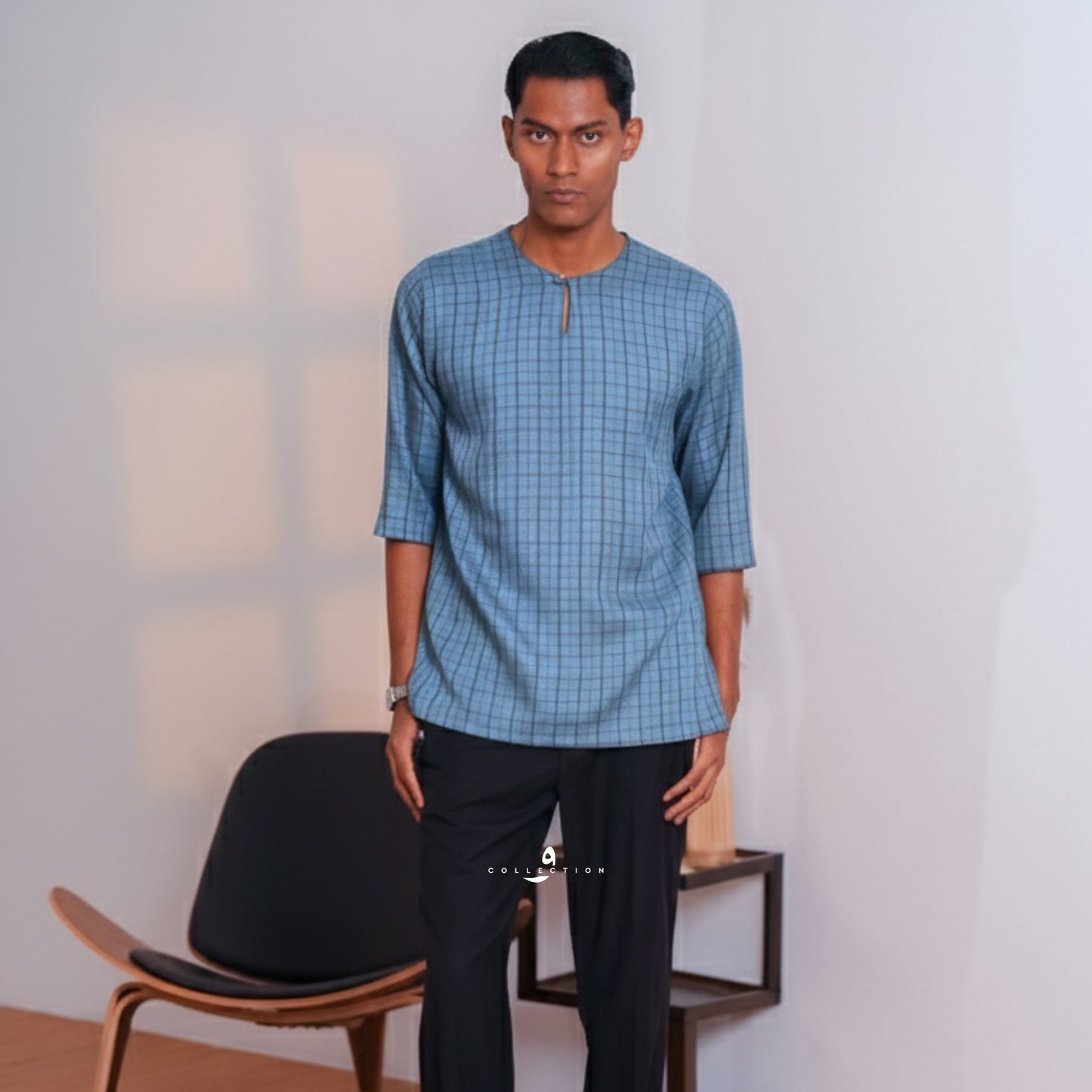 Kurta Shuib - Ash Blue