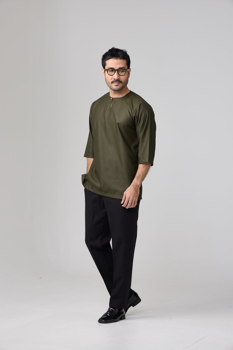 Kurta Yaakub - Olive Green