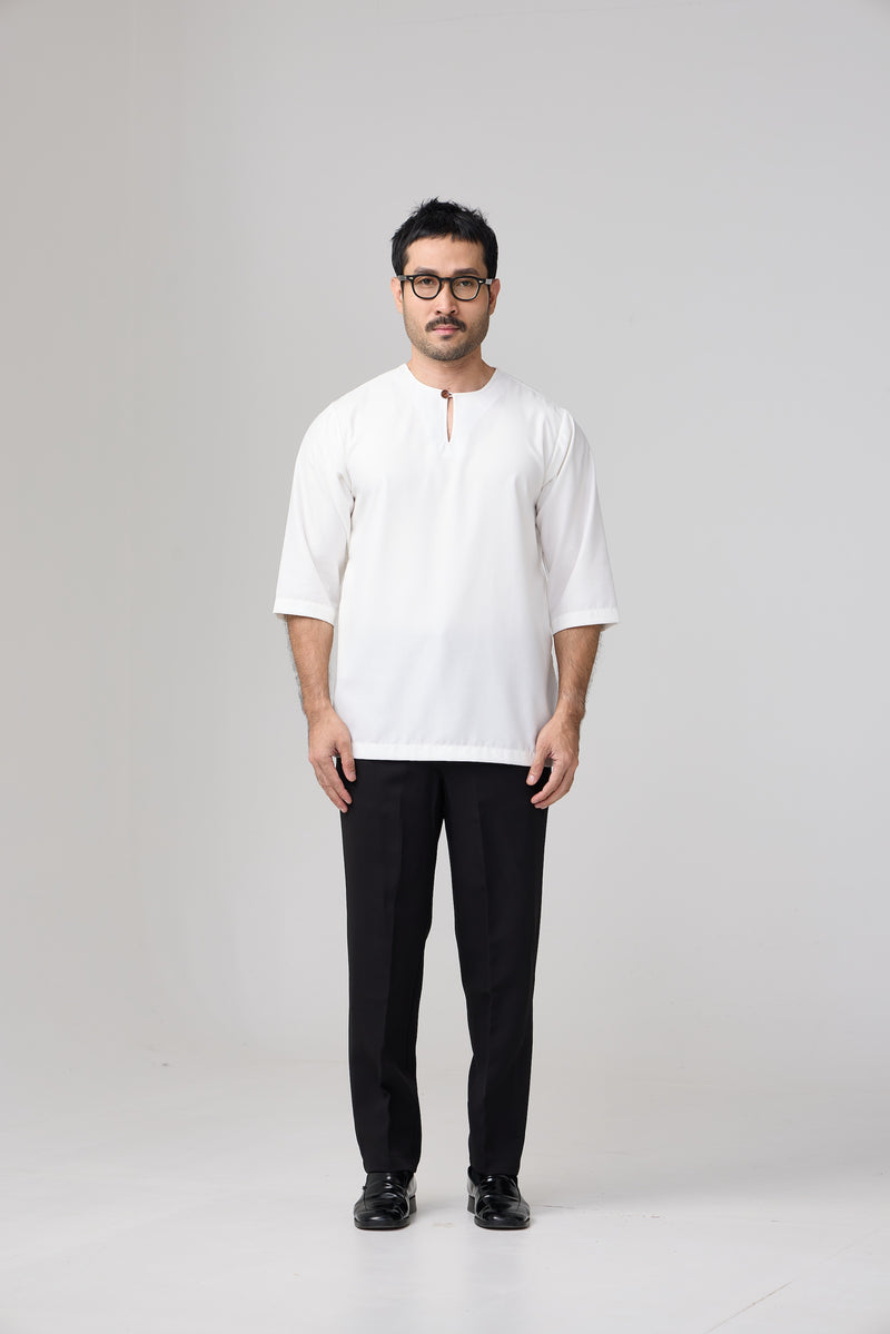 Kurta Yaakub - White