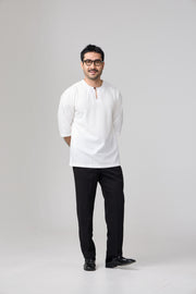 Kurta Yaakub - White
