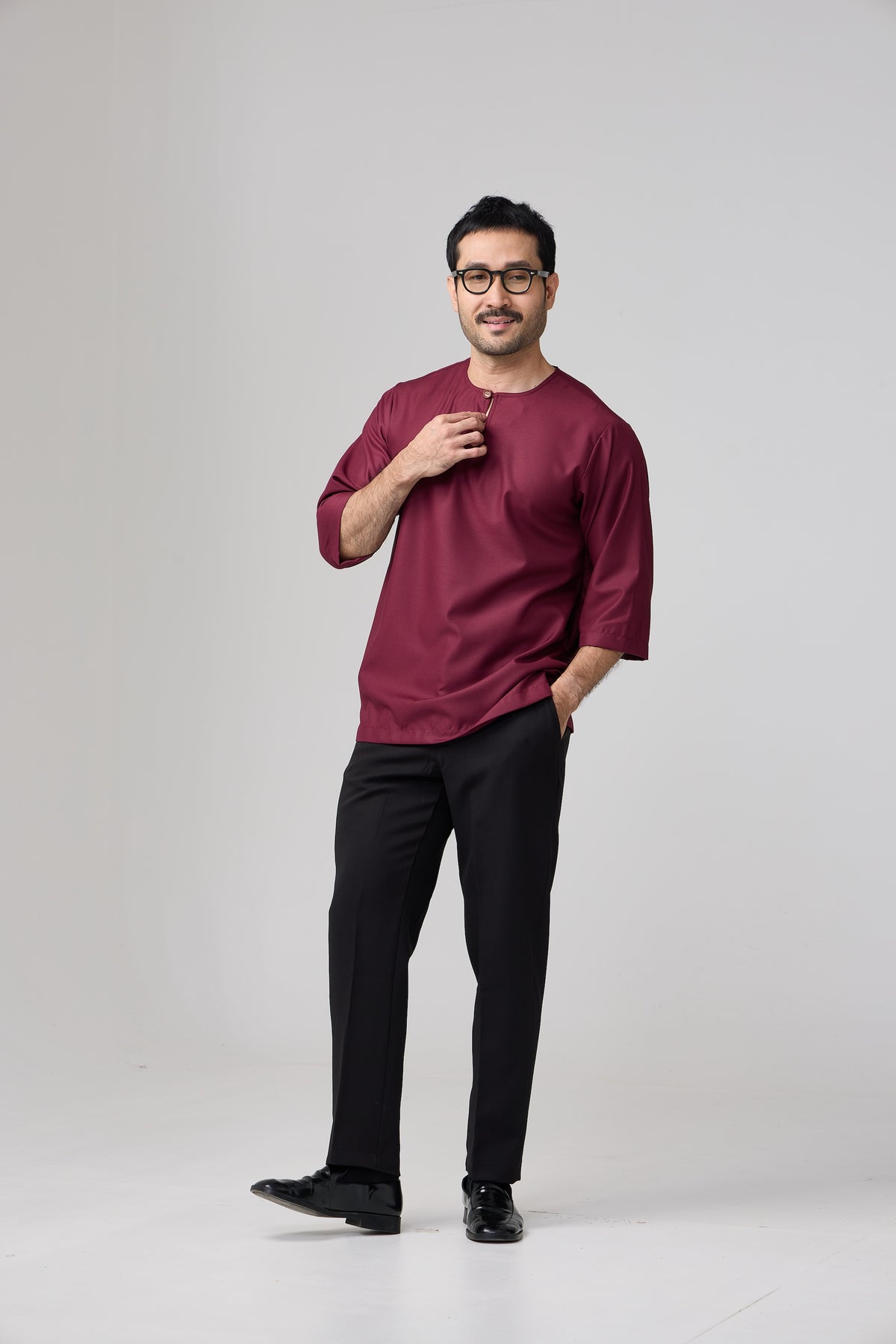 Kurta Yaakub - Burgundy