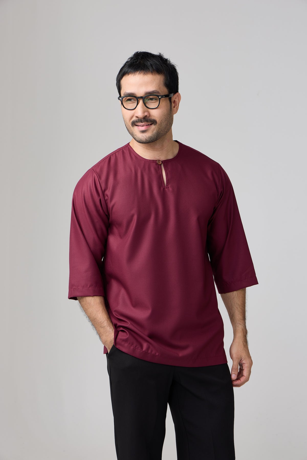 Kurta Yaakub - Burgundy