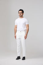 Cozy Tapered Fit - White
