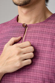 Kurta Isa - Burgundy