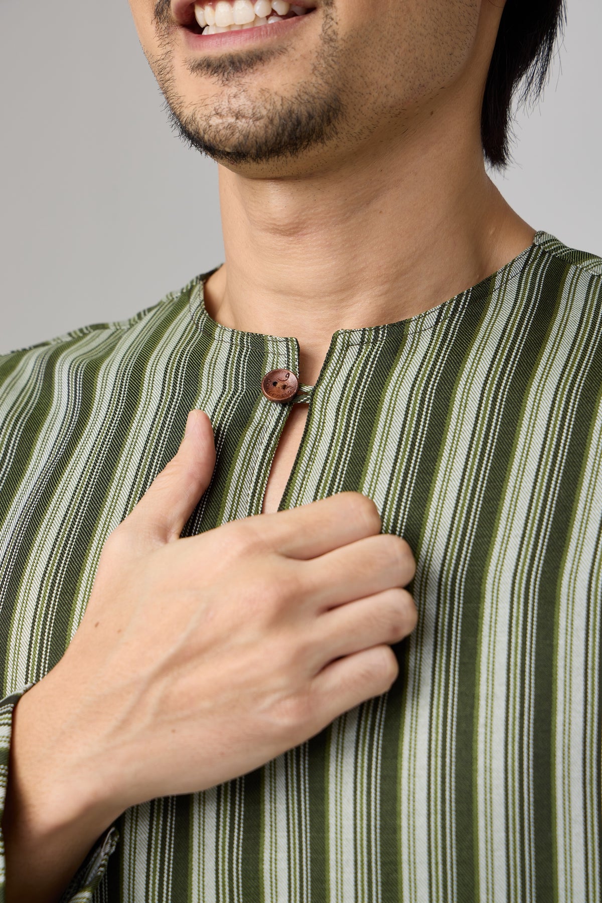 Kurta Yahya - Olive Green
