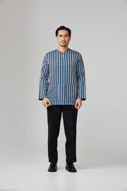 Kurta Yahya - Teal Blue