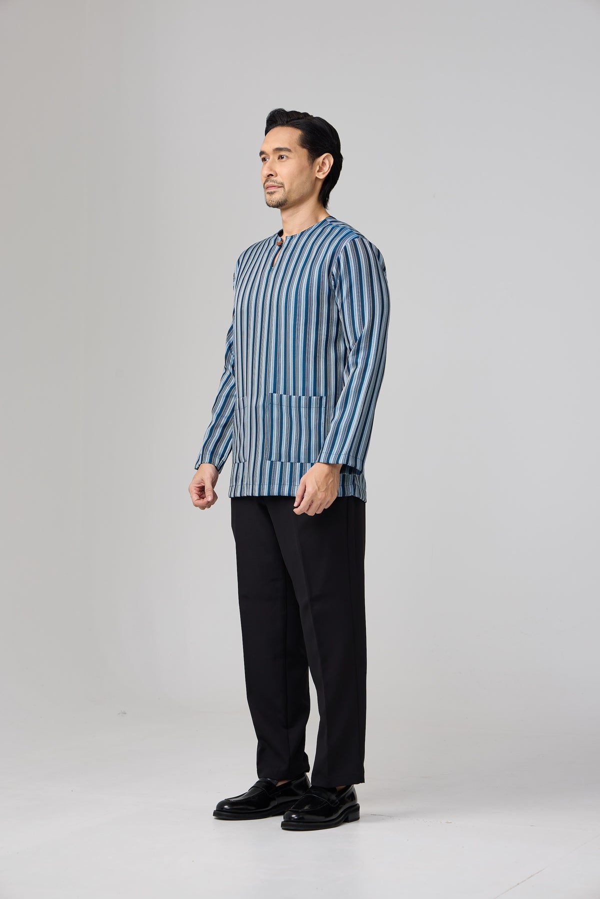 Kurta Yahya - Teal Blue
