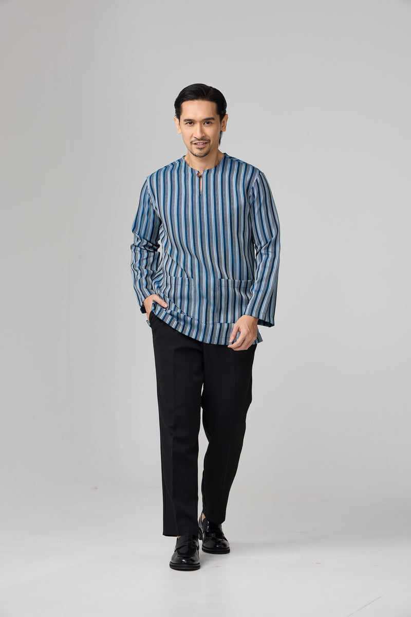 Kurta Yahya - Teal Blue