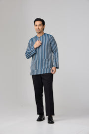 Kurta Yahya - Teal Blue