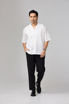 Kemeja Urban Slub - Off White