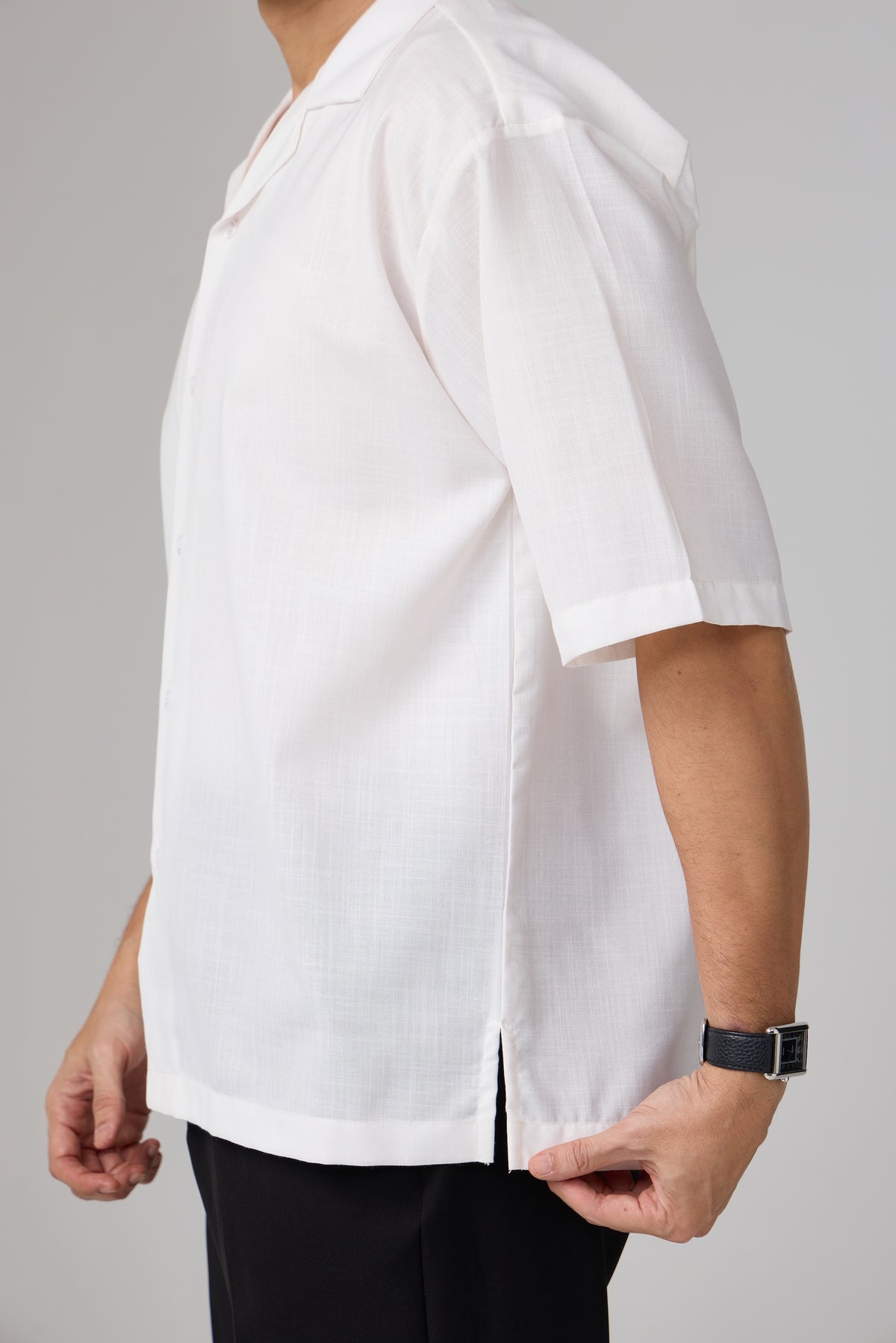 Kemeja Urban Slub - Off White