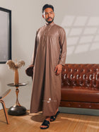 Jubah Abu Bakar - Olive Brown