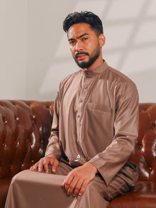 Jubah Abu Bakar - Olive Brown