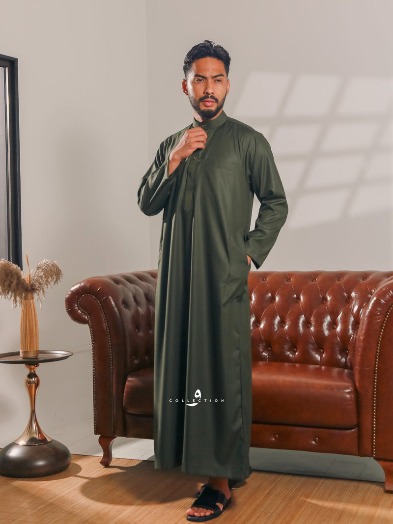 Jubah Abu Bakar - Leaf Green
