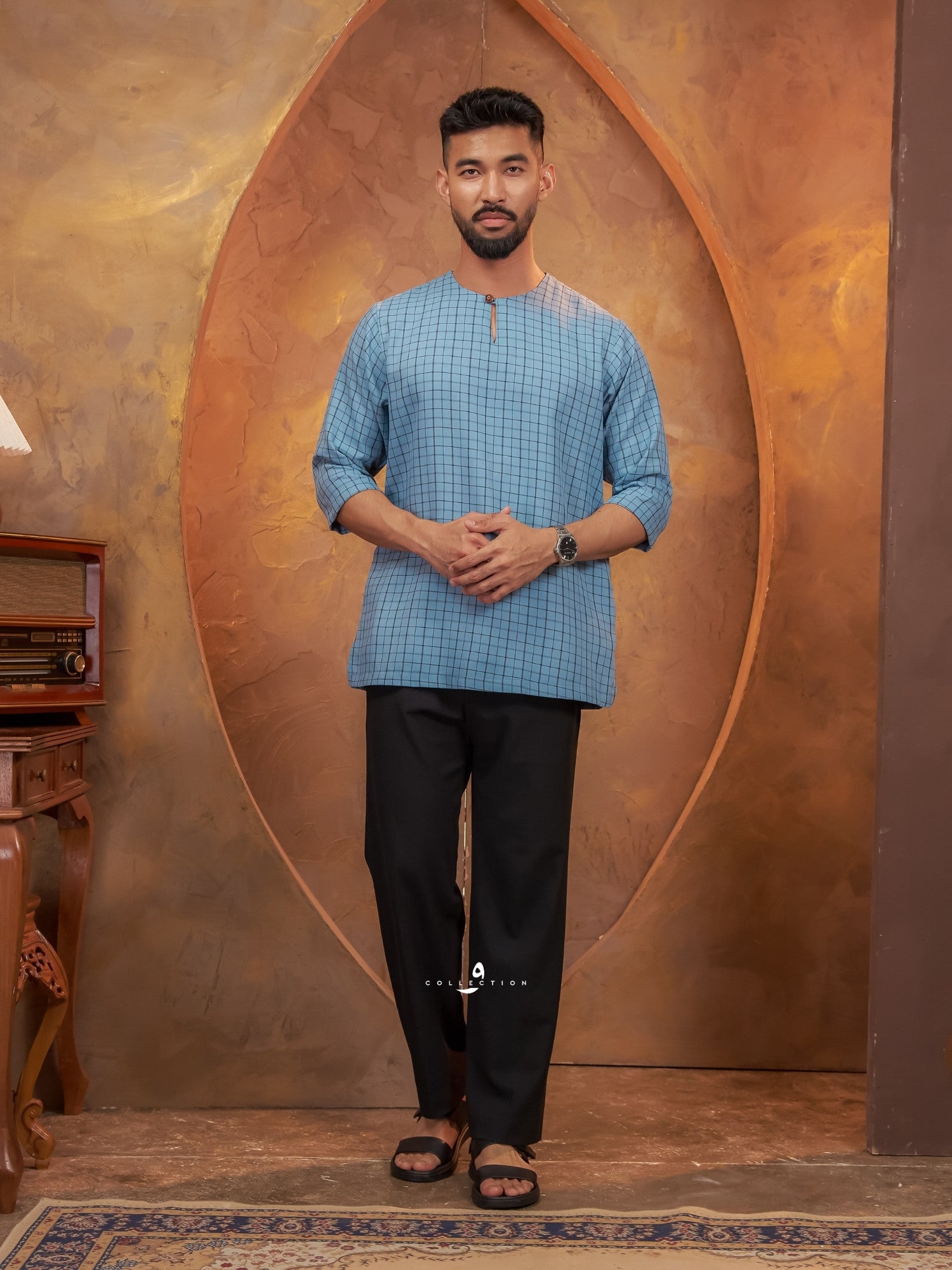 Kurta Shuib - Ash Blue