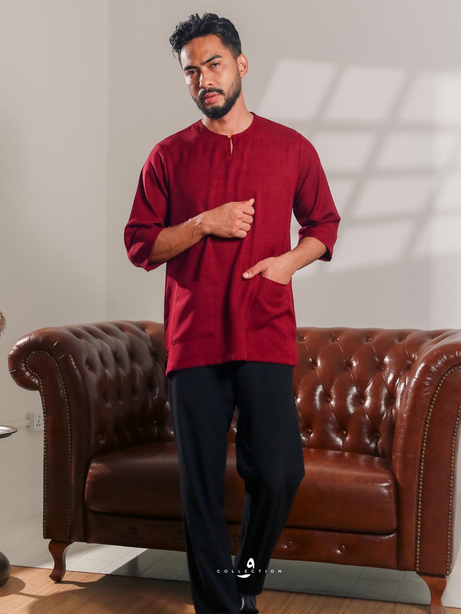 Kurta Musa - Maroon