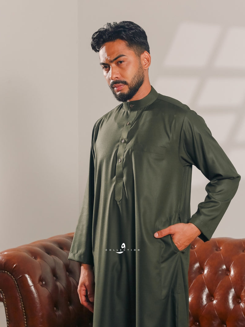 Jubah Abu Bakar - Leaf Green