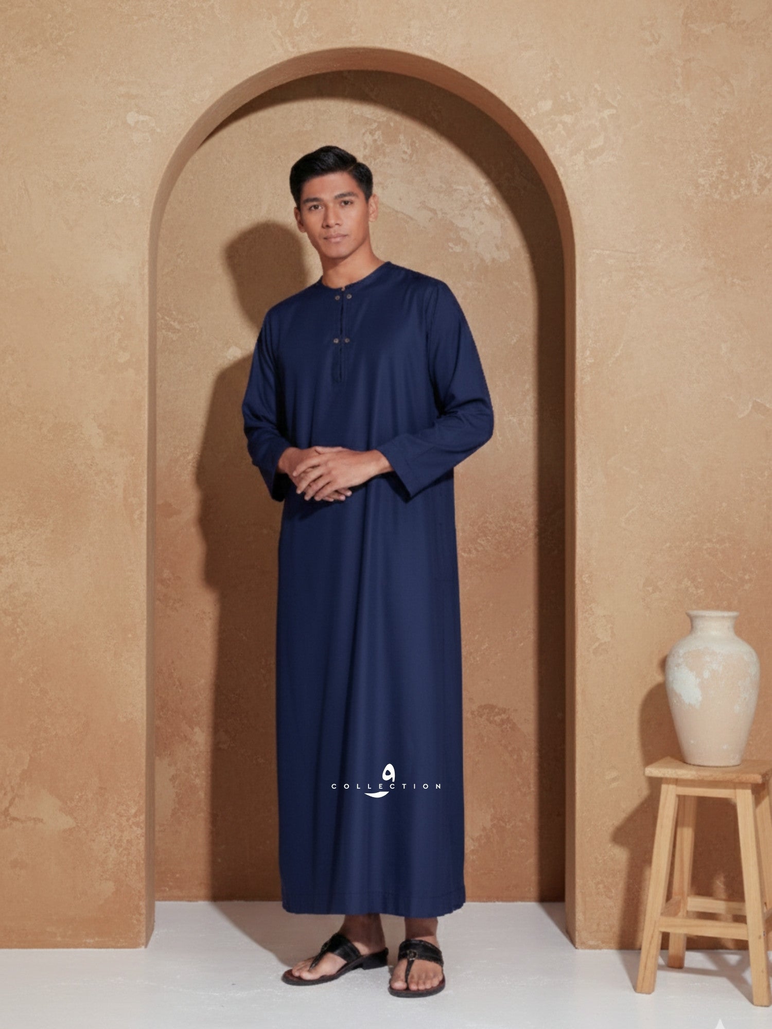 Jubah Umar - Dark Blue