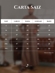 Jubah Abu Bakar - White