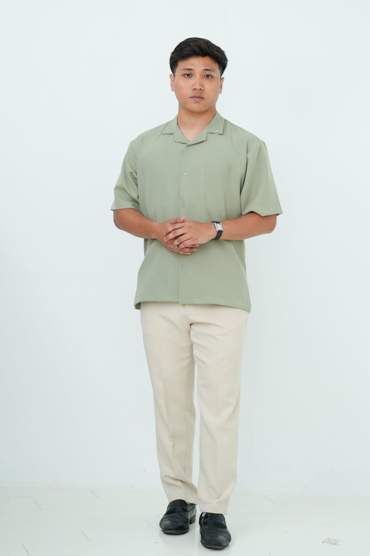 Kemeja Urban - Sage Green
