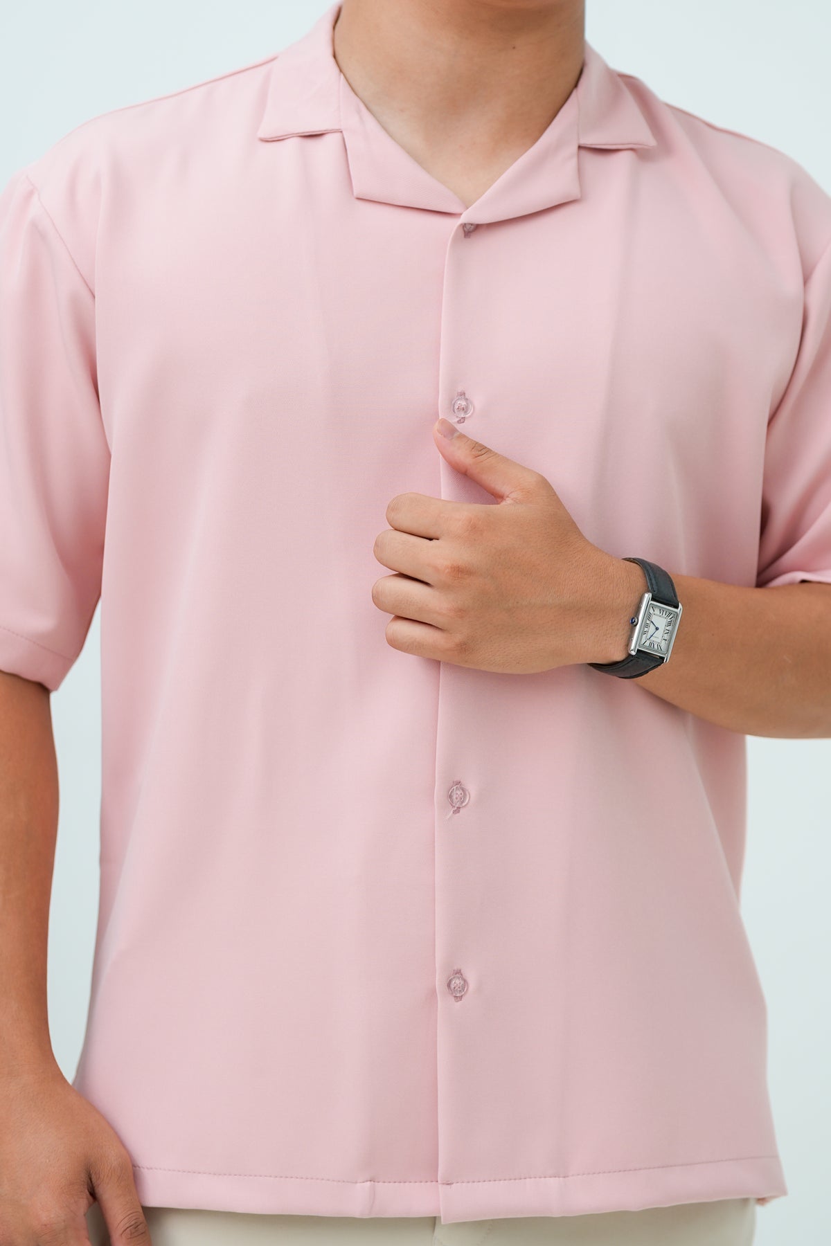 Kemeja Urban - Soft Pink